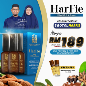 SET JIMAT – 3 BOTOL HARFIE